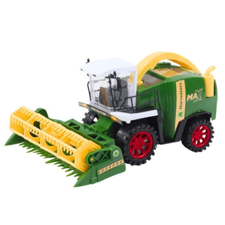 Žaislinis kombainas vaikams MAX Harvester“ žalias