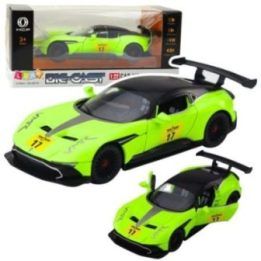 Žalias sportinis žaislinis automobilis su garsais ir šviesomis 1:22