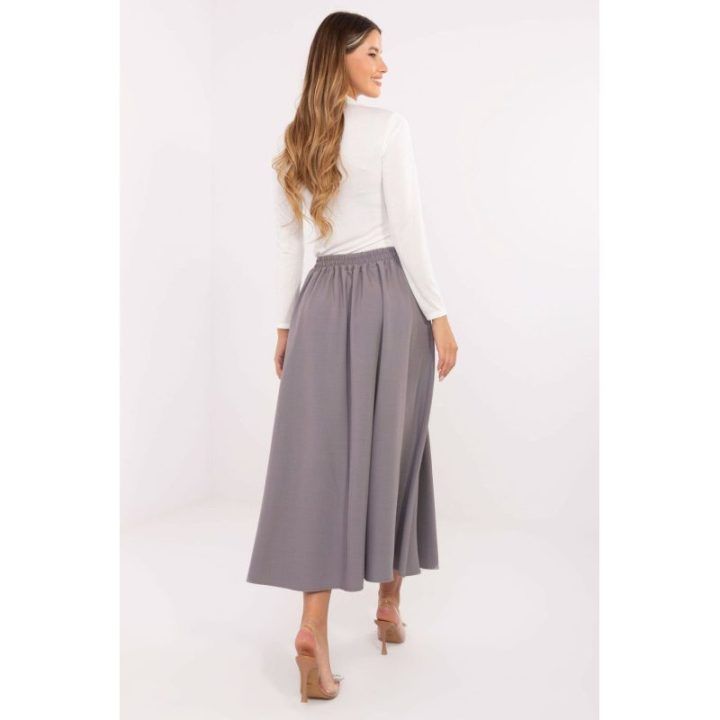 Skirt Rue Paris – rusvai pilka