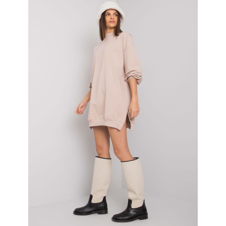 Smėlio spalvos suknelė