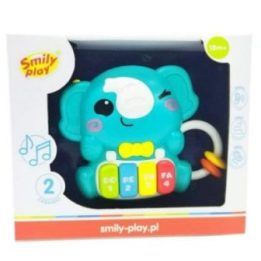 Pianinas žaislinis drambliuko formos Smily Play – džiaugsmui ir kūrybiškiems nuotykiams