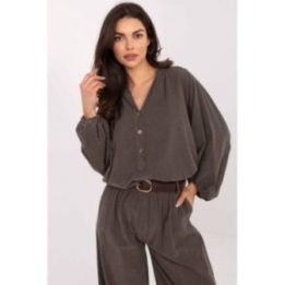 Palaidinė lengvo kirpimo Italy Moda – žalia