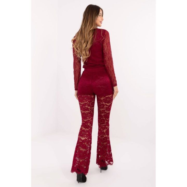 Kelnės laisvo modelio Italy Moda – raudona