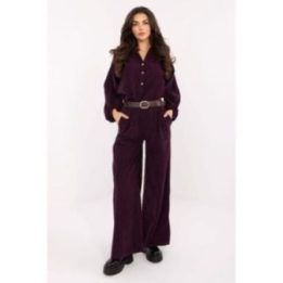 Kelnės laisvo kirpimo Italy Moda – violetinė