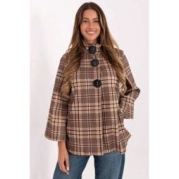 Paltas klasikinio kirpimo Italy Moda – ruda