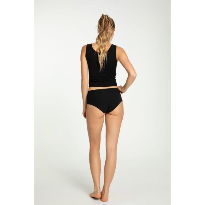 Kelnaitės juodos medvilninės Cotton Mood