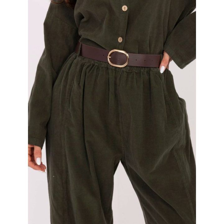 Kelnės khaki spalvos – chaki