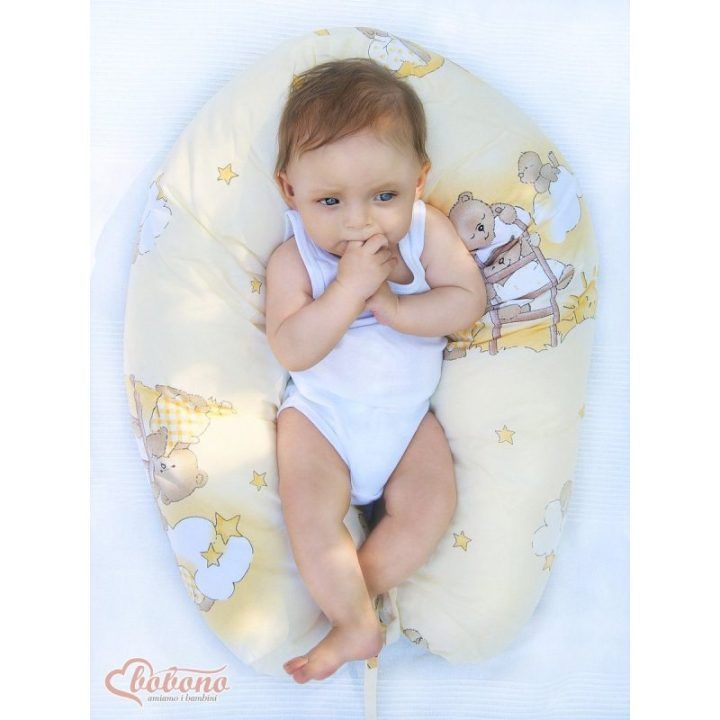 Nėštumo pagalvė ilgesnė su nuimamu užvalkalu