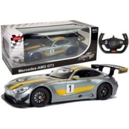 Automobilis radijo bangomis Mercedes AMG GT3 Rastar – greičiui ir pramogai namuose ir lauke