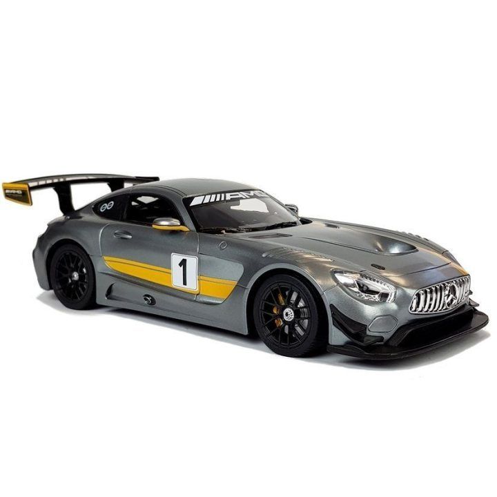 Automobilis radijo bangomis Mercedes AMG GT3 Rastar – greičiui ir pramogai namuose ir lauke