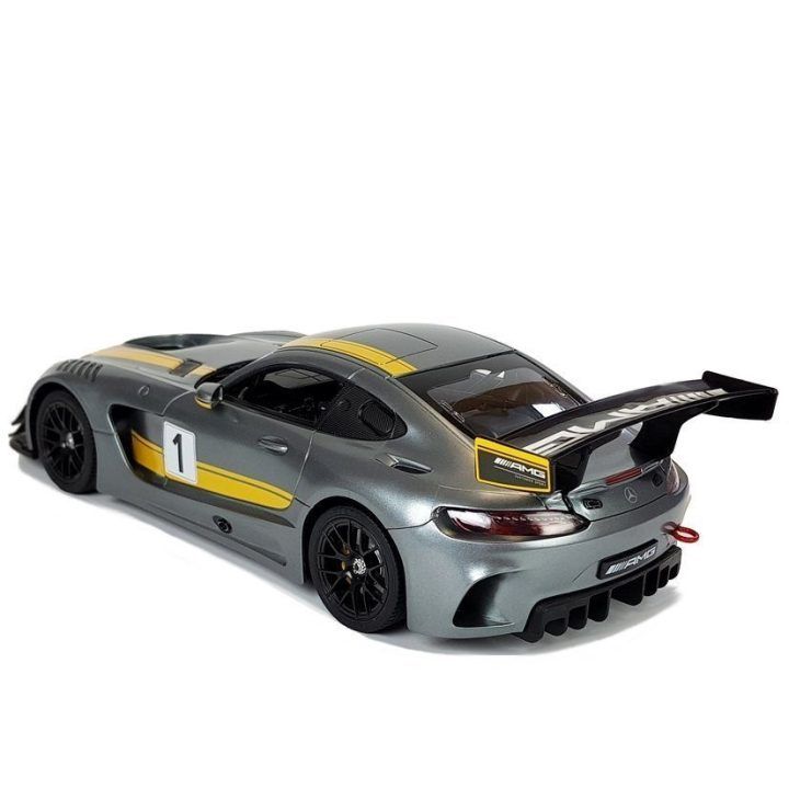 Automobilis radijo bangomis Mercedes AMG GT3 Rastar – greičiui ir pramogai namuose ir lauke