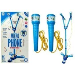 Mikrofonas su stovu Karaoke Set – smagiam dainavimui ir šventės nuotaikai kurti