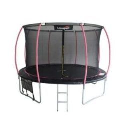 Batutas 12ft LEAN Sport Max – saugiam ir aktyviam laisvalaikiui kieme