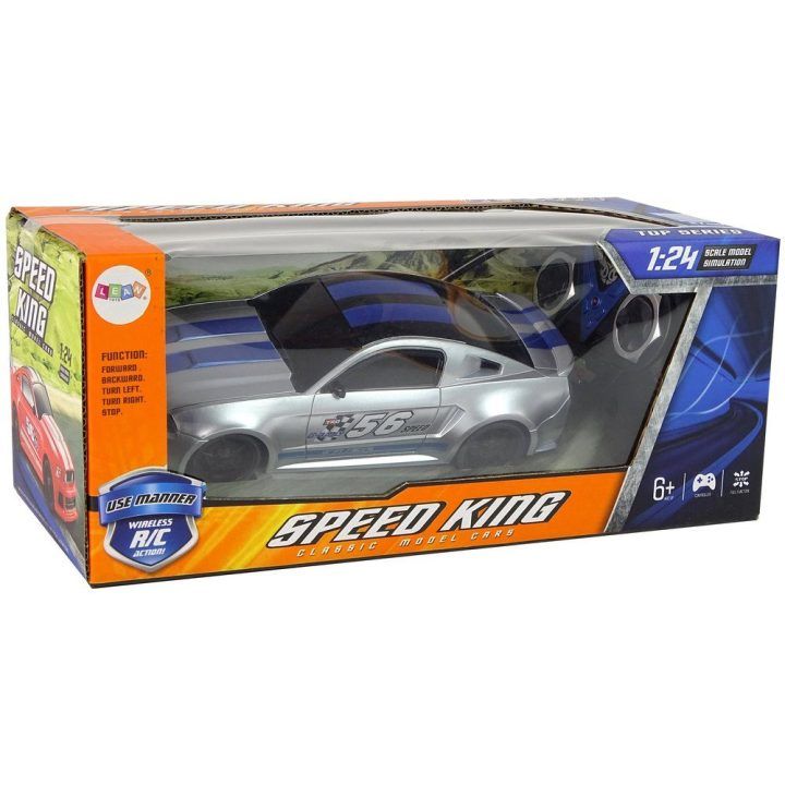 Mašinėlė valdomu pultu Speed King 1:24 – greičiui ir azartui žaidimų trasoje