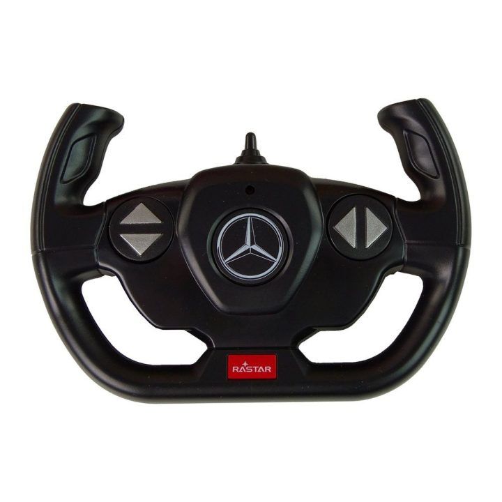 Sunkvežimis Mercedes Rastar su griebtuvu – žaidimams ir vaiko vaizduotei lavinti