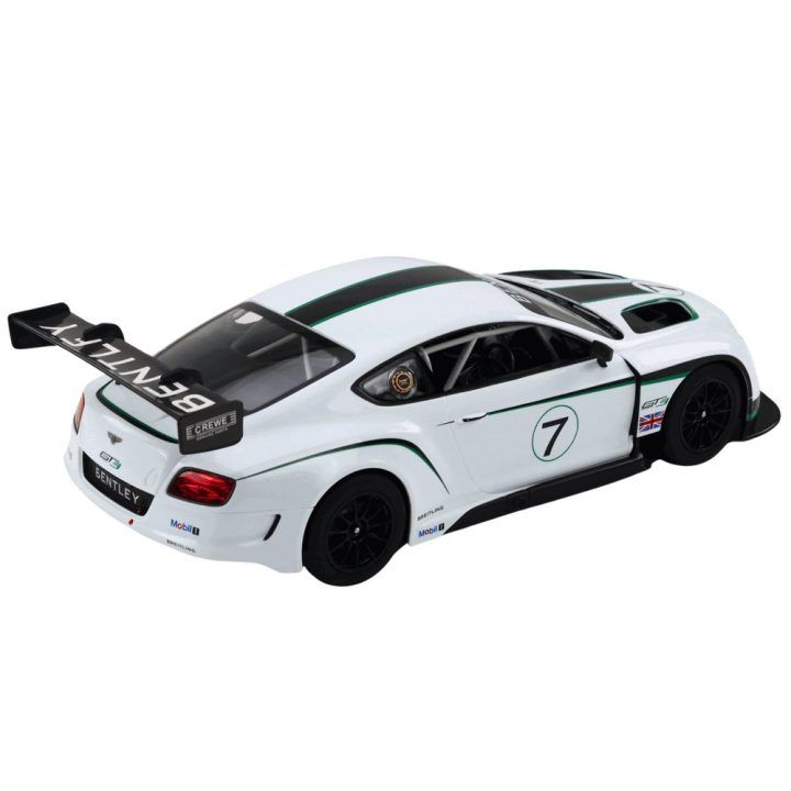 Žaislinė mašina Bentley Continental GT3 RC – greičiui ir pramogai mažiesiems lenktynininkams