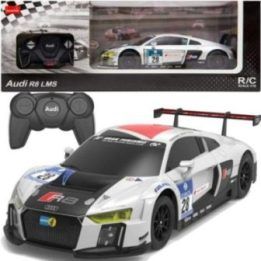 Automobilis radijo bangomis valdomas Audi R8 LMS – greičiui ir pramogai namuose ar lauke