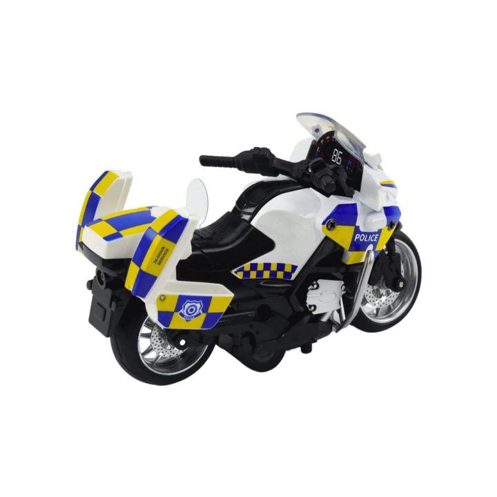 Motociklas policijos su trinties pavara ir garsais – žaismingiems nuotykiams namuose