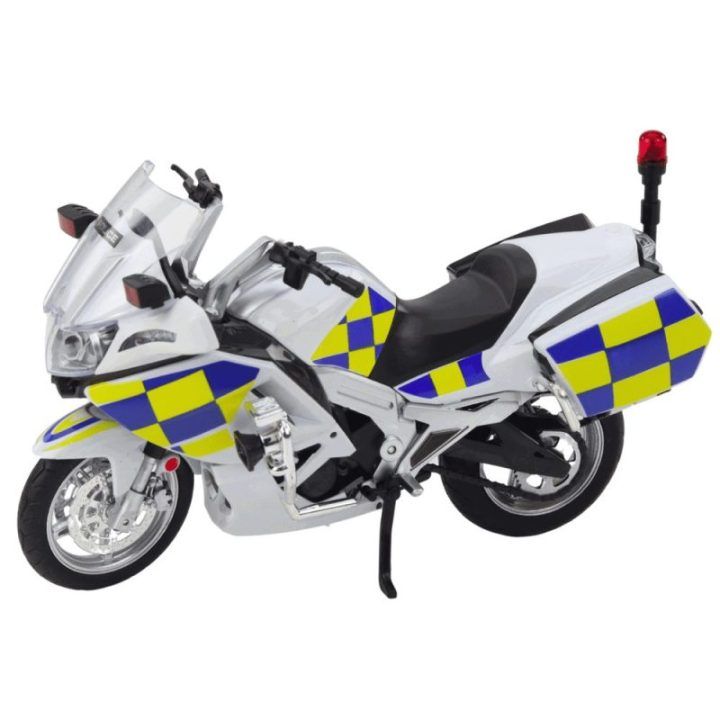Motociklas policijos su garsais ir šviesomis – žaidimams ir nuotykiams namuose