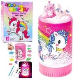 Naktinė lempa vienaragio stiklainis Creative Kit
