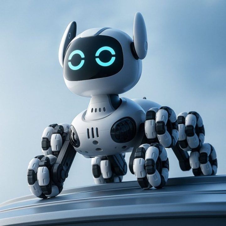 Robotas šuo valdomas nuotoliniu būdu TOOBY – žaidimams ir aktyviam laisvalaikiui vaikams