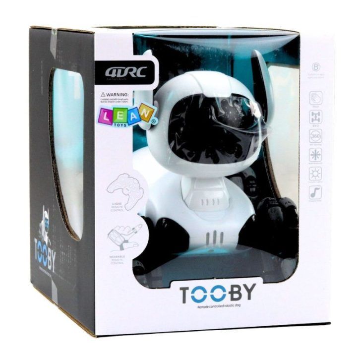 Robotas šuo valdomas nuotoliniu būdu TOOBY – žaidimams ir aktyviam laisvalaikiui vaikams