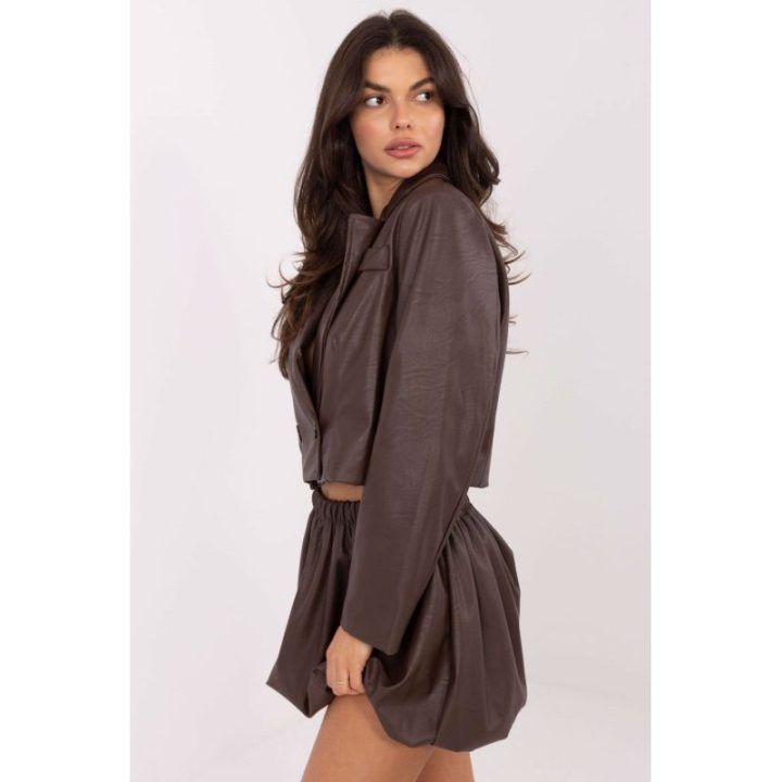 Sijonas trumpas Italy Moda – ruda