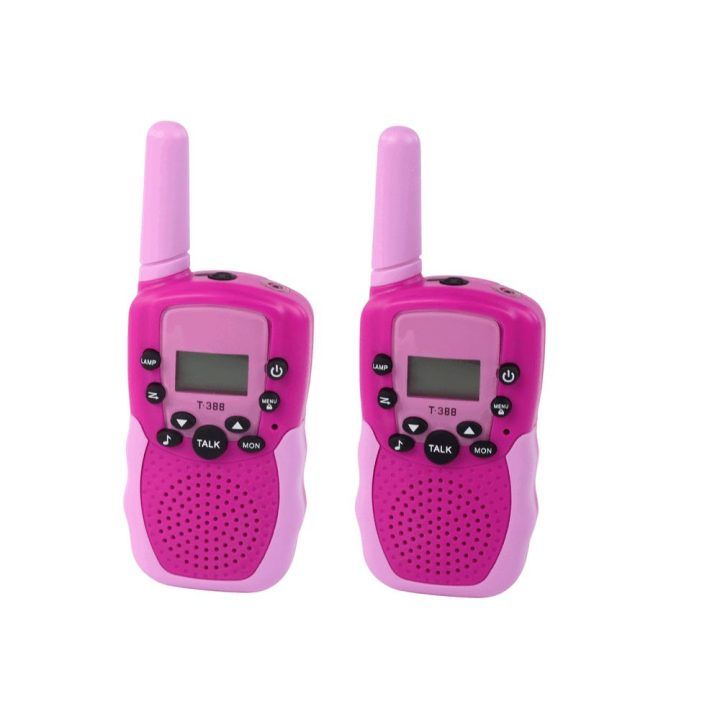 Racija vaikams rožinė Walkie Talkie – smagiems nuotykiams ir bendravimui lauke