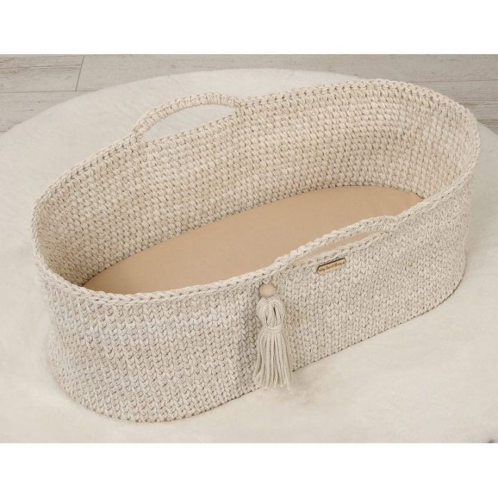 Paklodė medvilninė lopšio čiužiniui 75×35 cm – švelniam kūdikio poilsiui