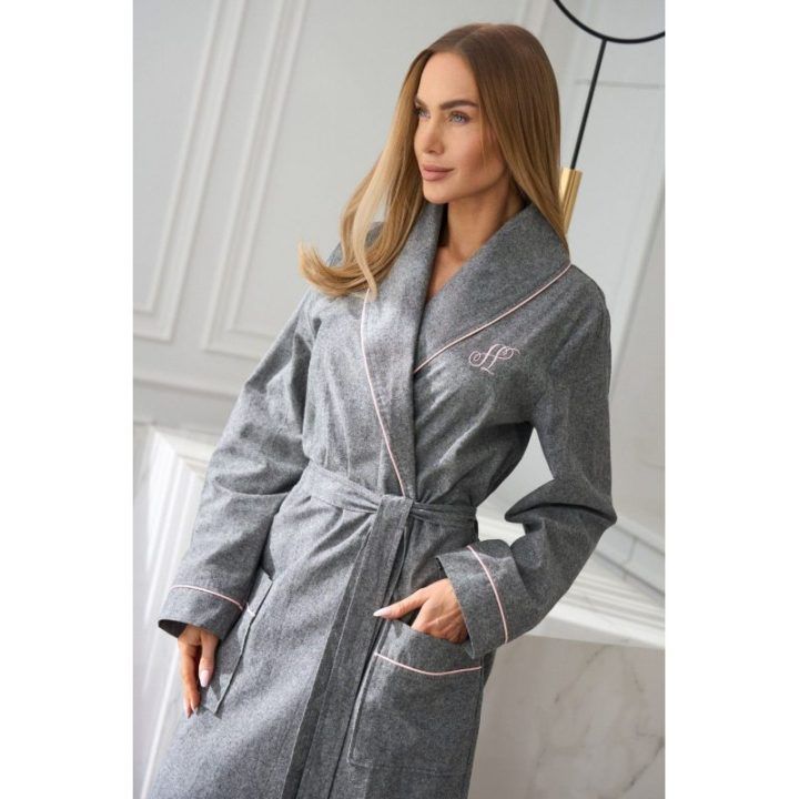 Chalatas L&L L&L Collection – pilka
