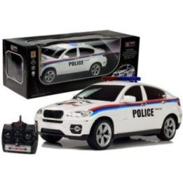 Žaislinis automobilis policijos nuotolinio valdymo kupė – aktyviam žaidimui namuose ir lauke