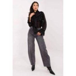 Marškiniai ilgomis rankovėmis Factory Price – juoda