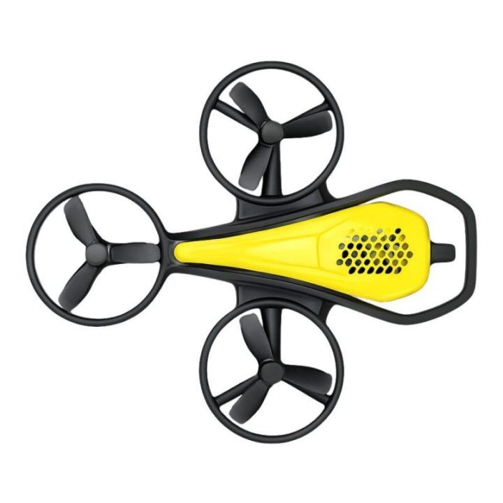 Dronas Syma X36 keturių ašių geltonas – manevringam skrydžiui ir pramogai