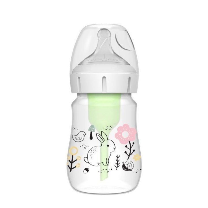 Buteliukas plati kakleliu 150 ml Dr. Browns Options+