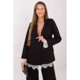 Švarkas Italy Moda – juoda