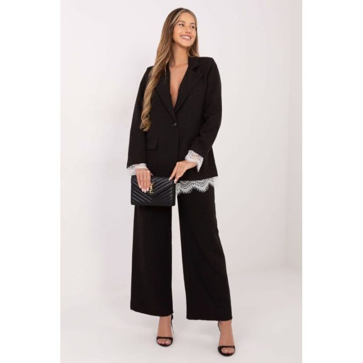 Švarkas Italy Moda – juoda