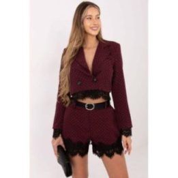 Moteriškas švarkas Italy Moda – raudona
