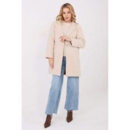 Paltas Italy Moda – smėlio