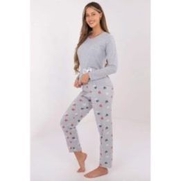 Pižama rožinė Forever Forever Pink – pilka