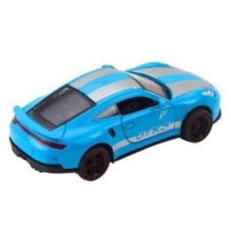 Žaislinis automobilis mėlynas su atidaromomis durelėmis 1:43 GTRS