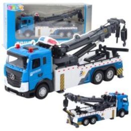 Žaislinė mašina vilkikas su garsais ir šviesomis Vehicle Boom Truck