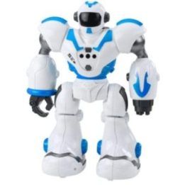 Robotas interaktyvus valdomas pulteliu mėlynas
