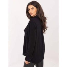 Palaidinė moteriška juoda oversize
