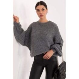 Megztinis moterims Italy Moda – pilka