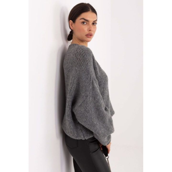 Megztinis moterims Italy Moda – pilka