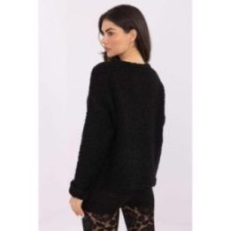 Megztinis juodos spalvos Italy Moda