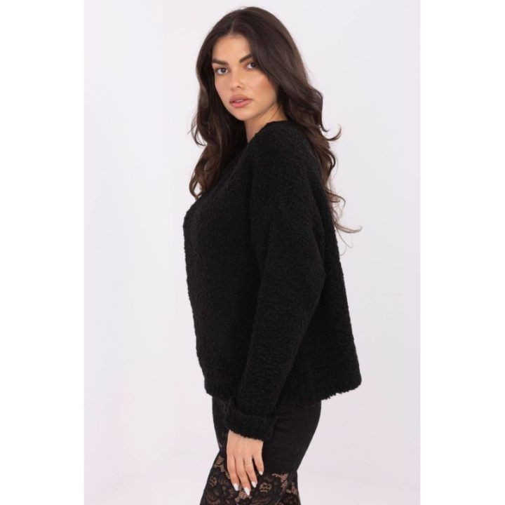 Megztinis juodos spalvos Italy Moda