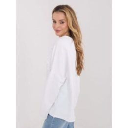 Palaidinė moteriška oversize balta