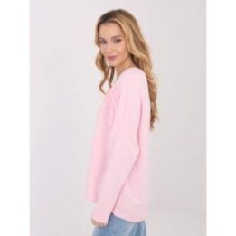 Palaidinė moteriška oversize šviesiai rožinė