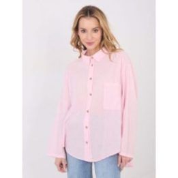 Palaidinė moteriška oversize šviesiai rožinė